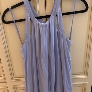Sky Blue Tank with open back